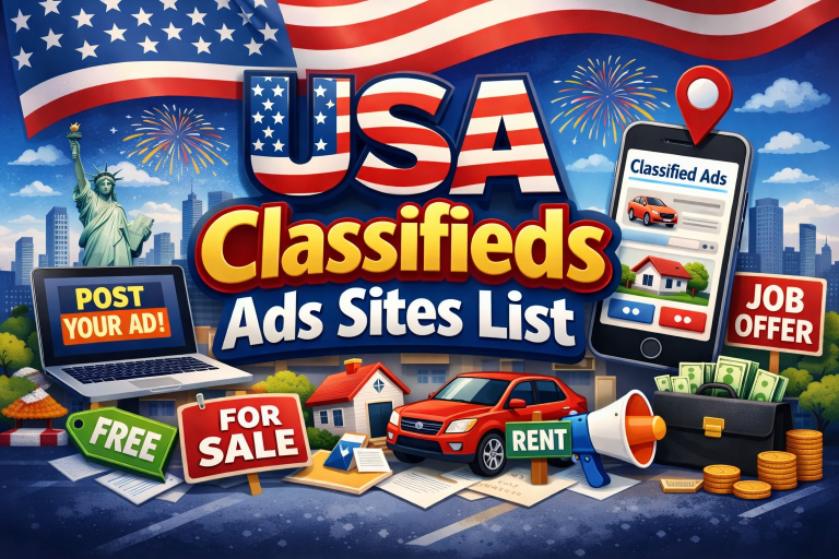 USA Classifieds Ads sites List